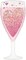 4PCS Pink Champagne Bottle & Glass Foil Mylar Balloons – Birthday, Wedding, Anniversary Party Decorations (Pink)